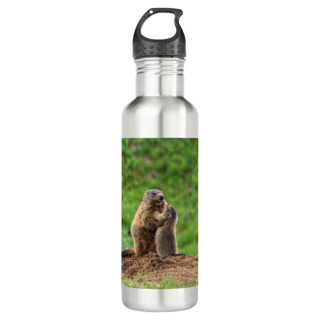 Bouteille D'eau Deux marmottes (Devant)