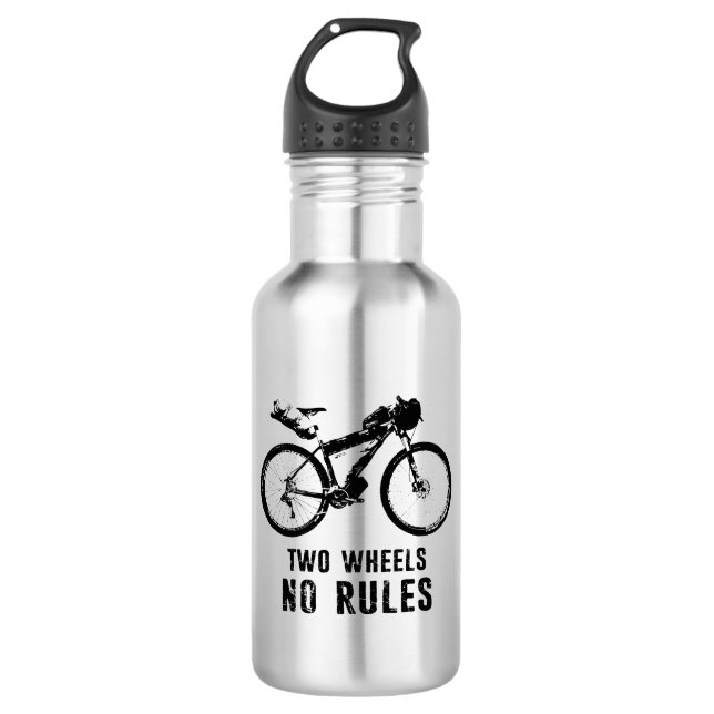 Bouteille D'eau Deux Roues Pas De Règles Bikepacking (Devant)