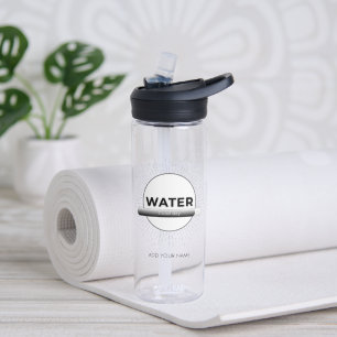 Bouteille D'eau Devis d'eau à l'énergie solaire Nom personnalisé