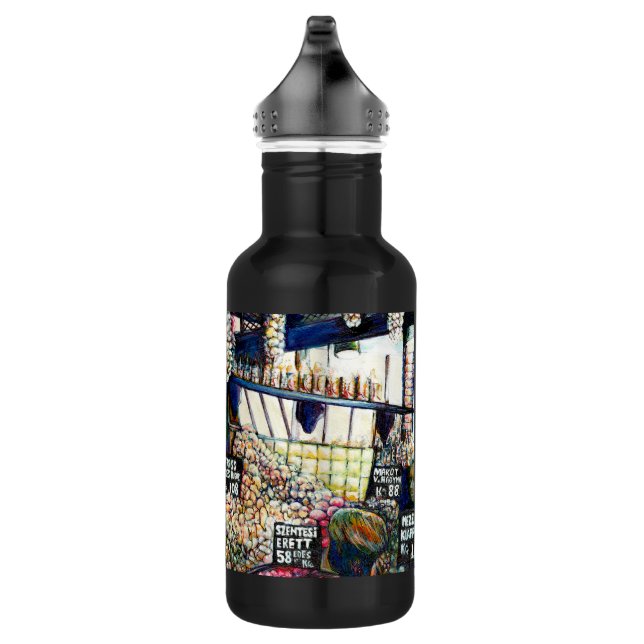 Bouteille D'eau Dimensions de curiosité (Droite)