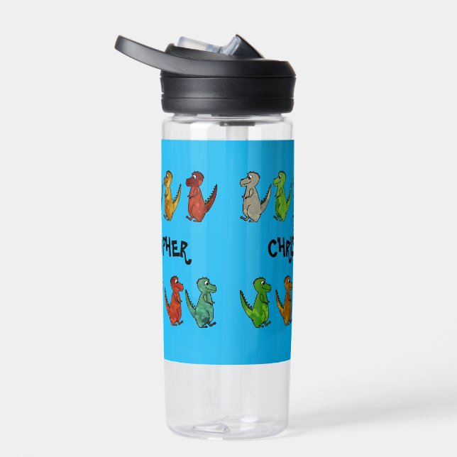 Bouteille D'Eau Dino customisée Pour Enfants (Droite)
