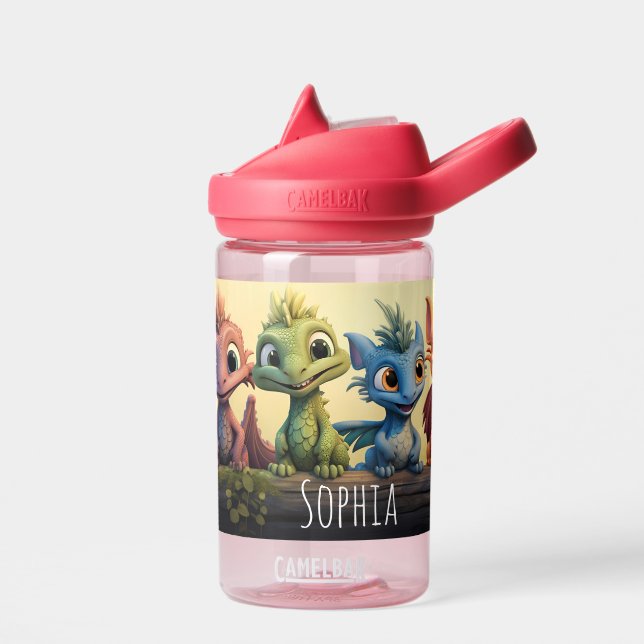 Bouteille D'eau Dino-Sipper : Boire Amusant Préhistorique (Gauche)