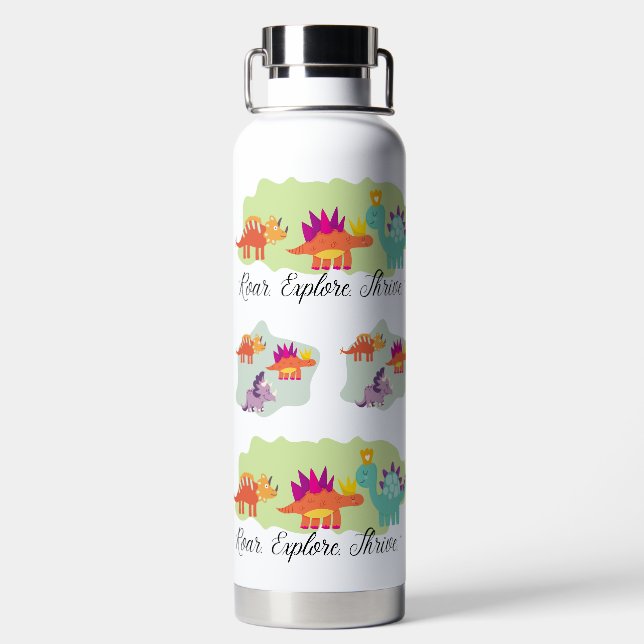 Bouteille D'eau Dinosaure (Plage)