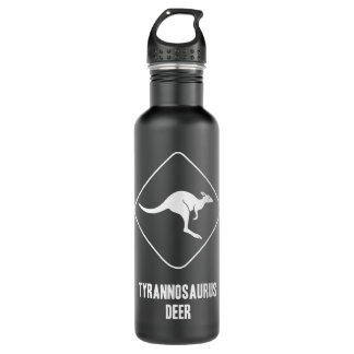 Bouteille D'eau Dinosaure de cerf drôle T-Rex Australian Kangaroo