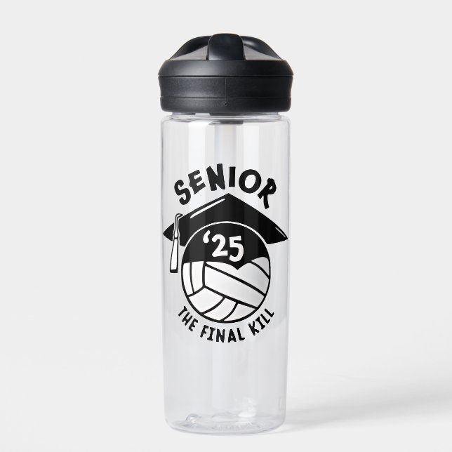 Bouteille D'eau Diplôme supérieur de volley-ball 2025 (Extérieur)