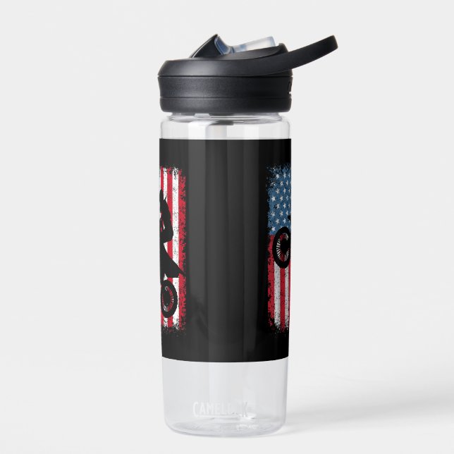 Bouteille D'eau Dirt Vélo Drapeau Américain Motocross Vélo Hommes  (Gauche)