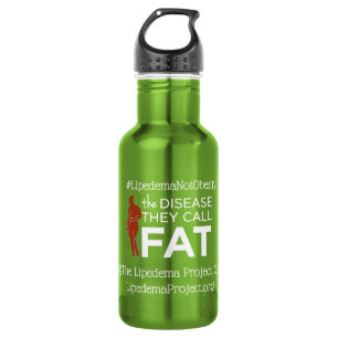 Bouteille d'eau d'obésité de Lipedema pas
