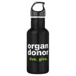 Bouteille D'eau donateur d'organe