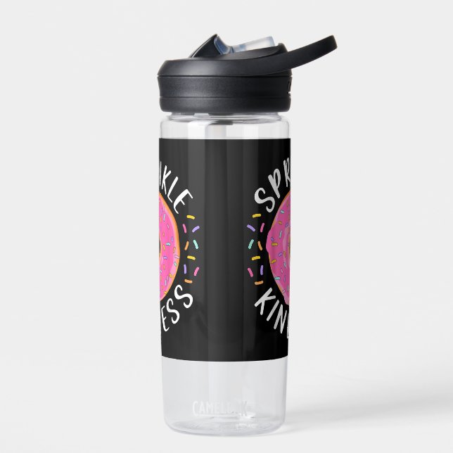 Bouteille D'eau Donut Sprinkle Kindness Funny Girls Femmes Doughnu (Gauche)