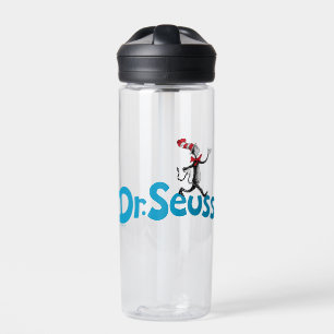 Bouteille D'eau Dr. Seuss Chapeau melon et bottes de cuir Logo v
