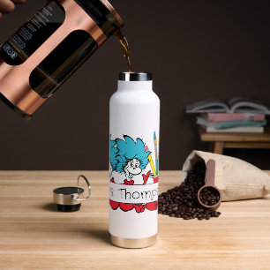 Bouteille D'eau Dr. Seuss Chose Une Chose Deux Nom d'enseignant
