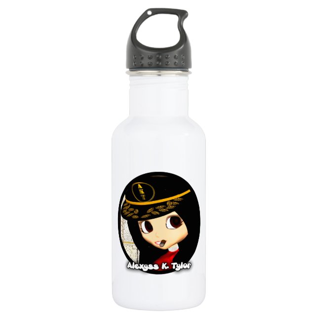 Bouteille D'eau Dr. Wood'd'Alexyss K. Tylor's ' (Devant)