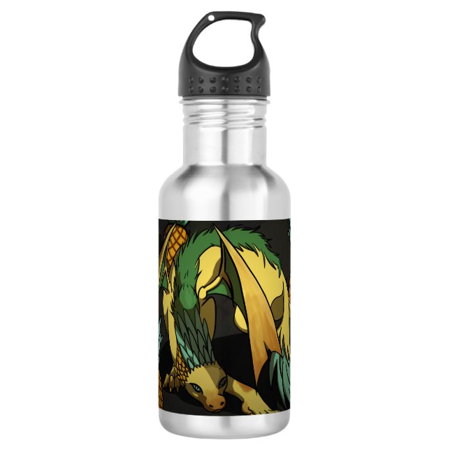 Bouteille D'eau Dragon d'ananas (Devant)