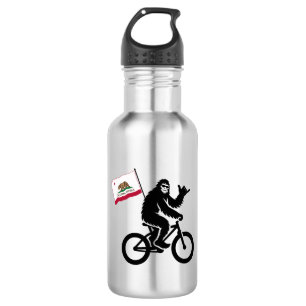 Bouteille D'eau Drapeau californien de Bigfoot Cycling