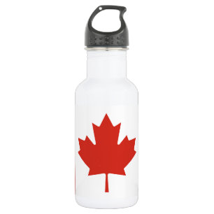 Bouteille D'eau Drapeau canadien patriotique