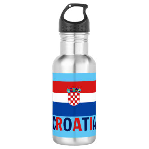 Bouteille D'eau Drapeau de Croatie