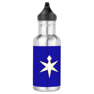 Bouteille D'eau Drapeau de la préfecture de Chiba, Japon
