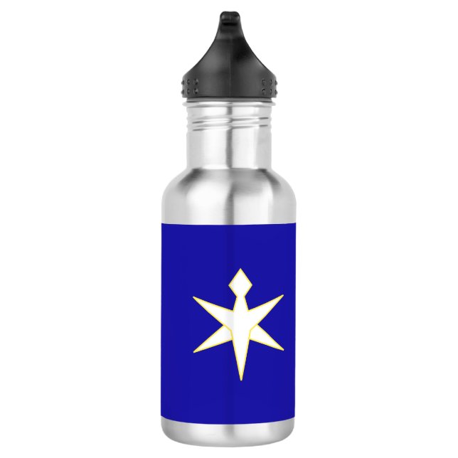 Bouteille D'eau Drapeau de la préfecture de Chiba, Japon (Droite)
