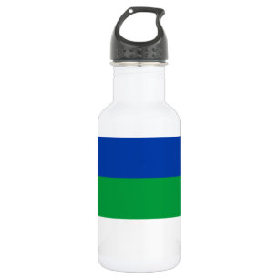 Bouteille D'eau Drapeau de la République de Komi