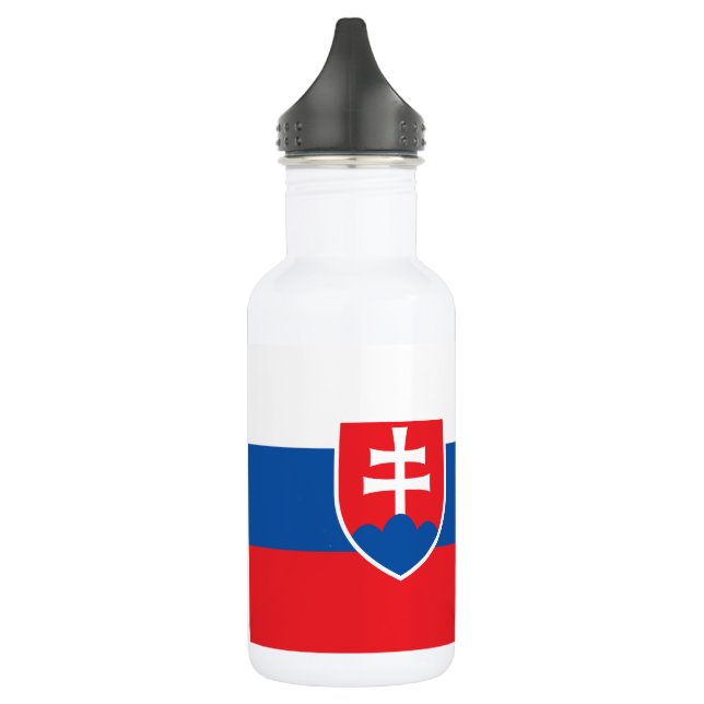 Bouteille D'eau Drapeau de la Slovaquie (Gauche)