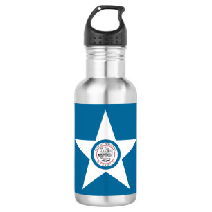 Bouteille D'eau Drapeau de la ville de Houston, Texas Water boutei
