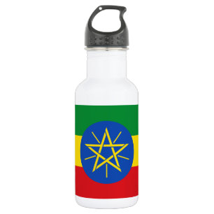Bouteille D'eau Drapeau de l'Éthiopie