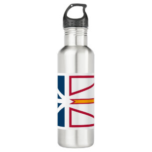 Bouteille D'eau Drapeau de Terre-Neuve-et-Labrador (Canada)