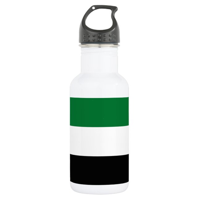 Bouteille D'eau Drapeau Drapeau Liberty Botté des Émirats Arabes U (Devant)