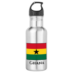 Bouteille D'eau Drapeau du Ghana