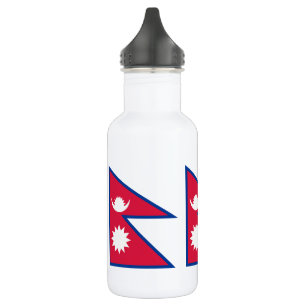Bouteille D'eau Drapeau du Népal