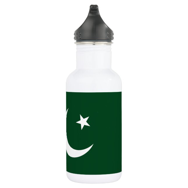 Bouteille D'eau Drapeau du Pakistan (Droite)