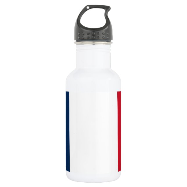 Bouteille D'eau Drapeau Français (Devant)