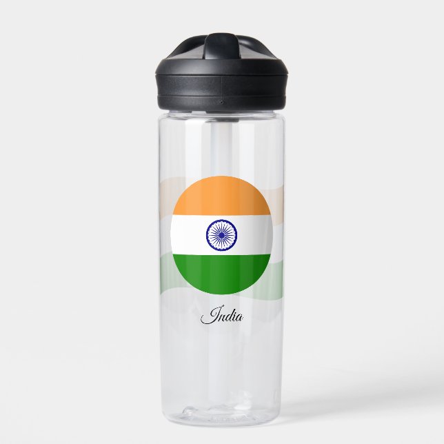 Bouteille D'eau Drapeau indien, Inde patriotique (Extérieur)