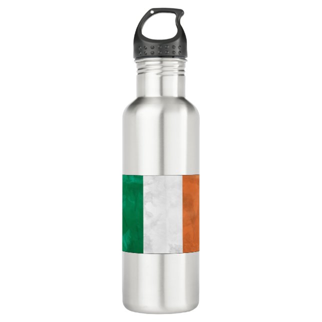 Bouteille D'eau drapeau irlandais (Devant)