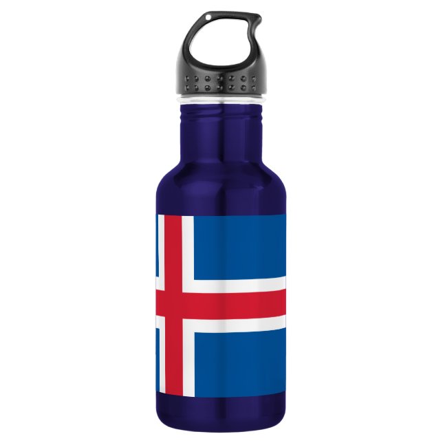 Bouteille D'eau Drapeau Islande Liberty Bottle (Devant)