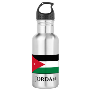 Bouteille D'eau Drapeau Jordanie