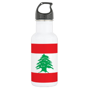 Bouteille D'eau Drapeau libanais Liberty Bottle