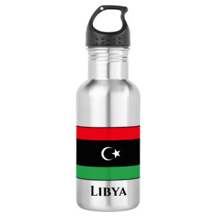 Bouteille D'eau Drapeau libyen