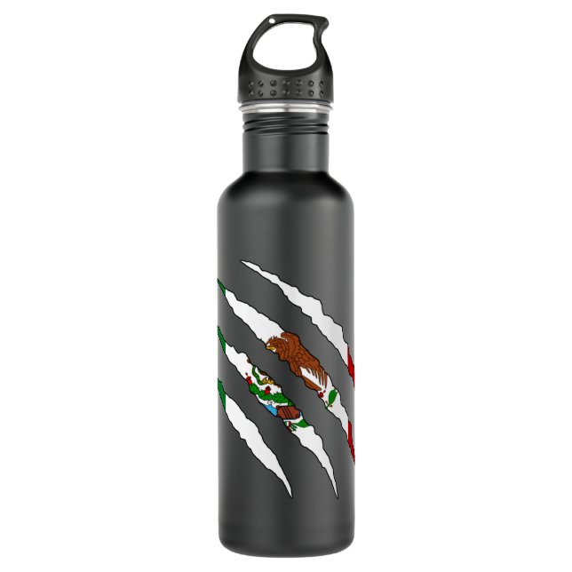Bouteille D'eau Drapeau mexicain Mexique (Devant)