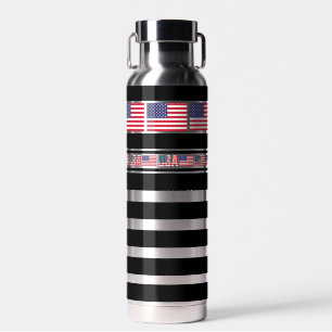 Bouteille D'eau Drapeau patriotique américain, États-Unis