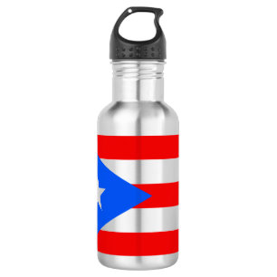 Bouteille D'eau Drapeau portoricain (Porto Rico)