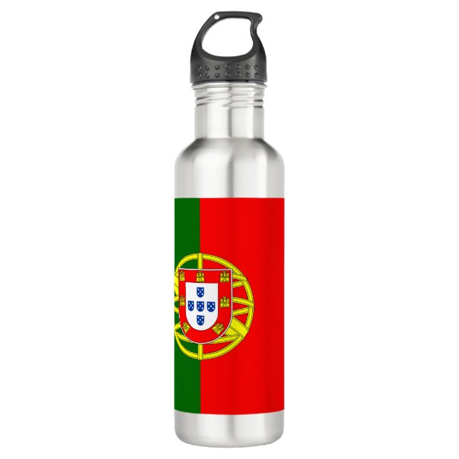 Bouteille D'eau Drapeau portugais (Portugal) (Devant)
