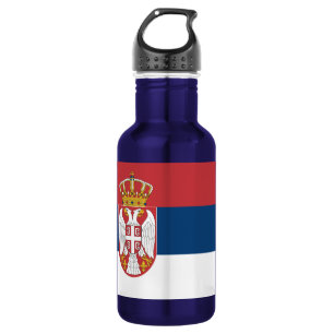 Bouteille D'eau Drapeau serbe Liberty Bottle