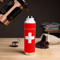 Drapeau suisse personnalisé Schweiz Suisse Europe