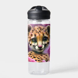 Bouteille D'eau Dreamy Eyed Baby Cheetah
