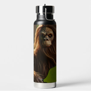 Bouteille D'eau Drôle Bigfoot jouer Pickleball