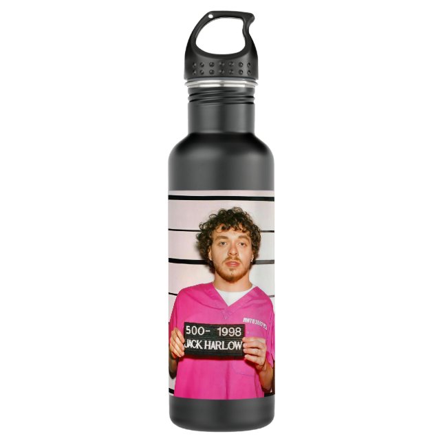 Bouteille D'eau Drôle cadeau Jack Harlow mignon cadeau (Devant)