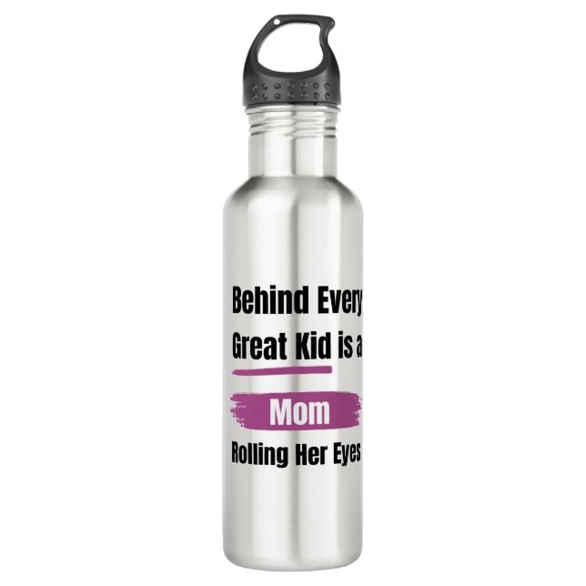 Bouteille D'eau Drôle cadeau maman (Devant)