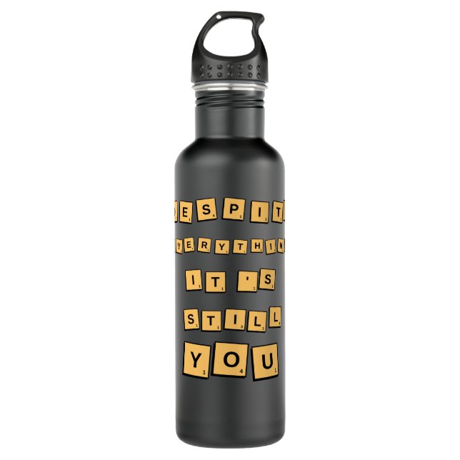 Bouteille D'eau Drôle cadeau pour Undertale Chara Photographie Vin (Devant)