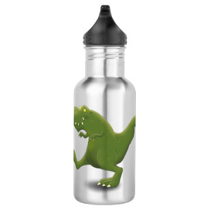 Bouteille D'eau Drôle T rex dinosaure dessin animé humour